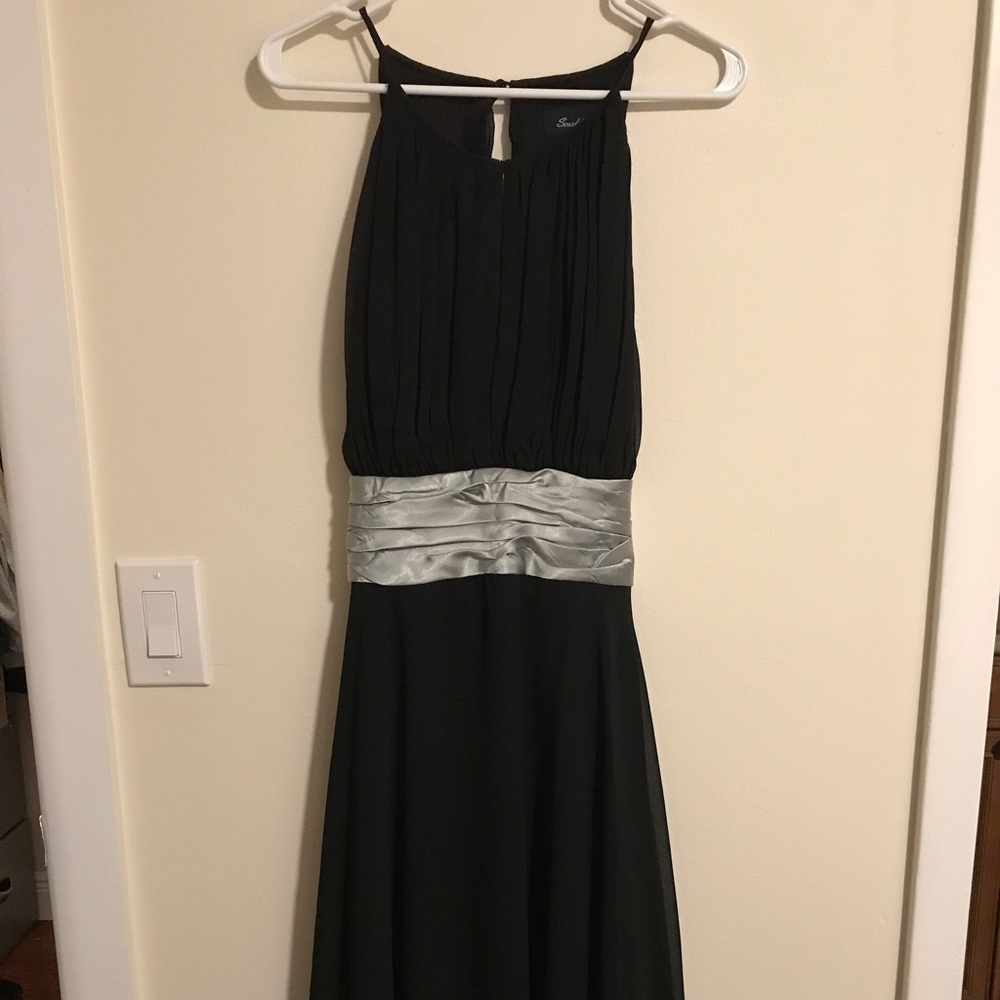 Sexy black dress